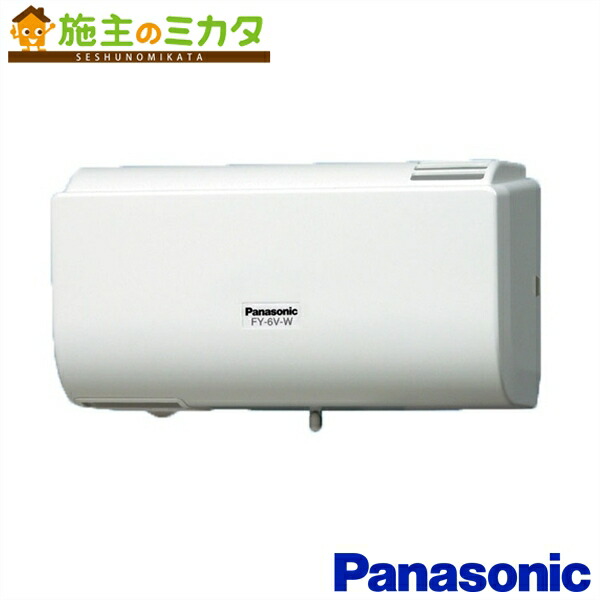 楽天市場】パナソニック 換気扇 【FY-6V-W】 パイプファン Q−hi