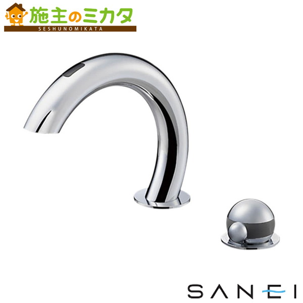 三栄水栓 SANEI【EK5030-13】サーモ付自動洗面混合栓