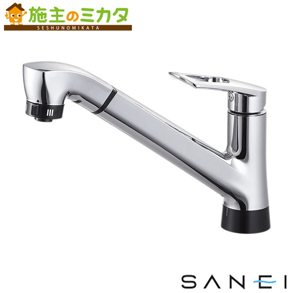 三栄水栓 SANEI【EK87121E-13】シングル練りあわせる栓(肌ざわり式)