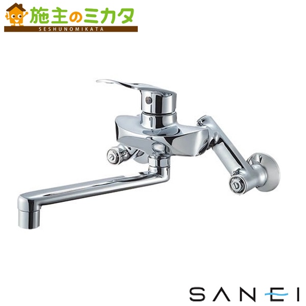 三栄水栓 SANEI 【K1712E-3U-13】 シングル混合栓 混合水栓|施主のミカタ