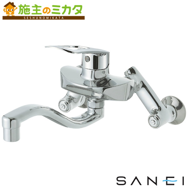 三栄水栓 SANEI【K1712EAK-3U-13】シングル練り合わせる栓 木材・建築資材・設備-キッチン用水栓金具-花・ガーデン・DIY