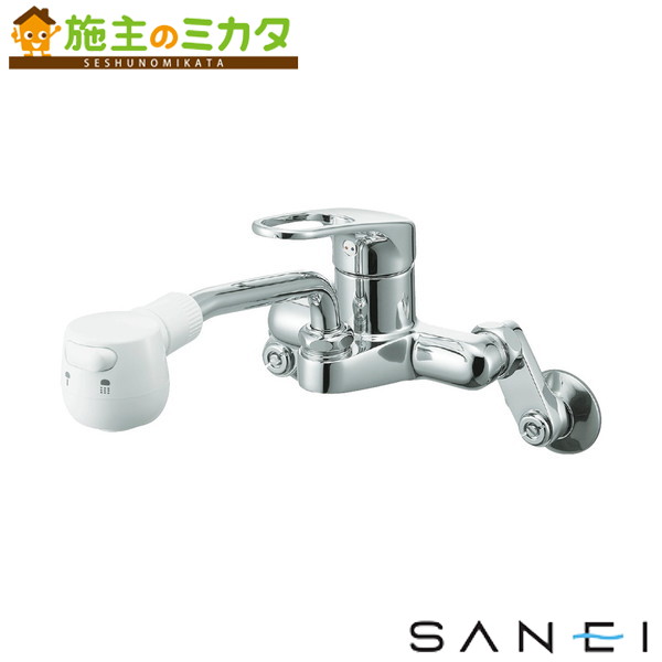 三栄水栓 SANEI【K27CM-W】シングル切替シャワー混合栓