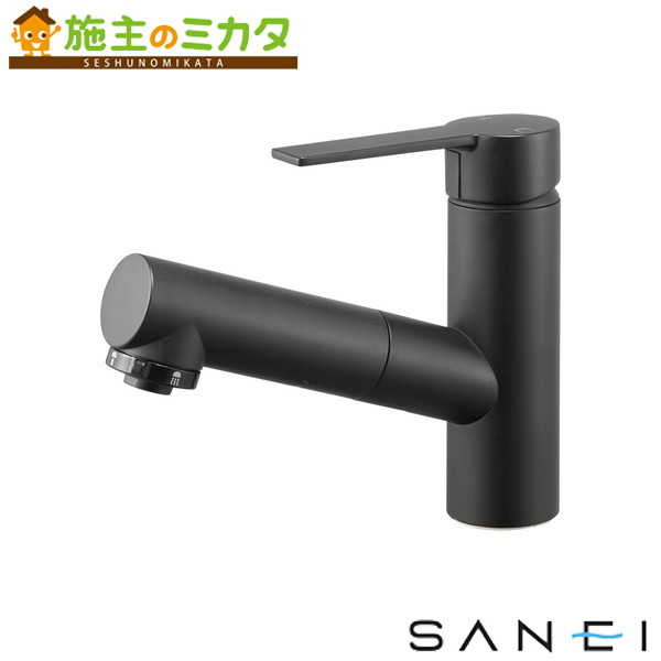 三栄水栓 SANEI【K37531EJV-MDP】シングルスプレー混合栓 受注生産品