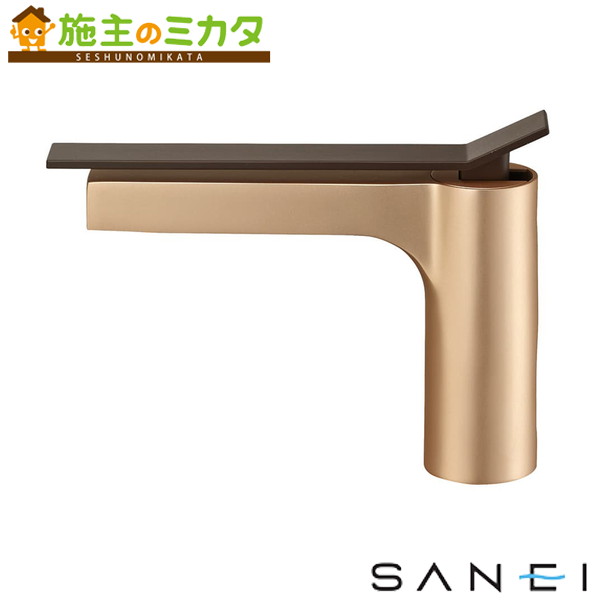 三栄水栓 SANEI【K4732NJK-MCGP-13】シングルワンホール洗面混合栓