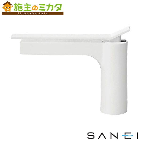 三栄水栓 SANEI【K4732NJV-MWP-13】シングルワンホール洗面練りあわせる栓