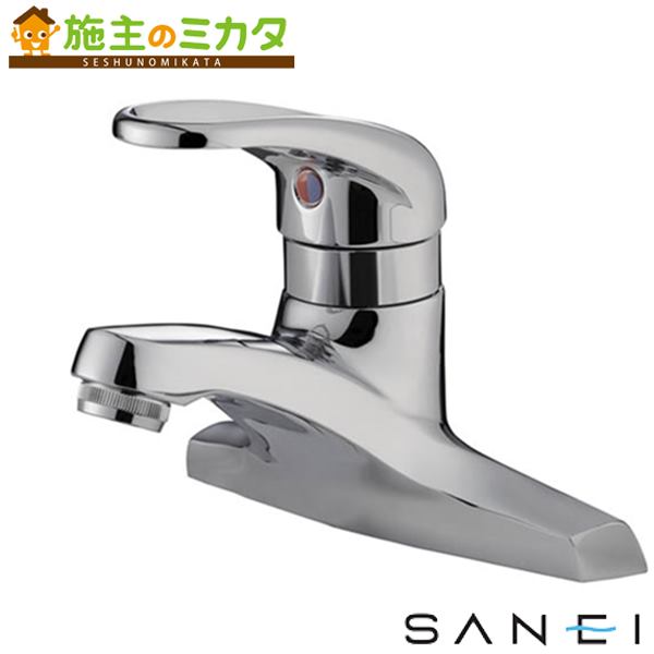 三栄水栓 SANEI 【K57CNP-13】 シングル洗面練りあわせる栓 練りあわせる水栓