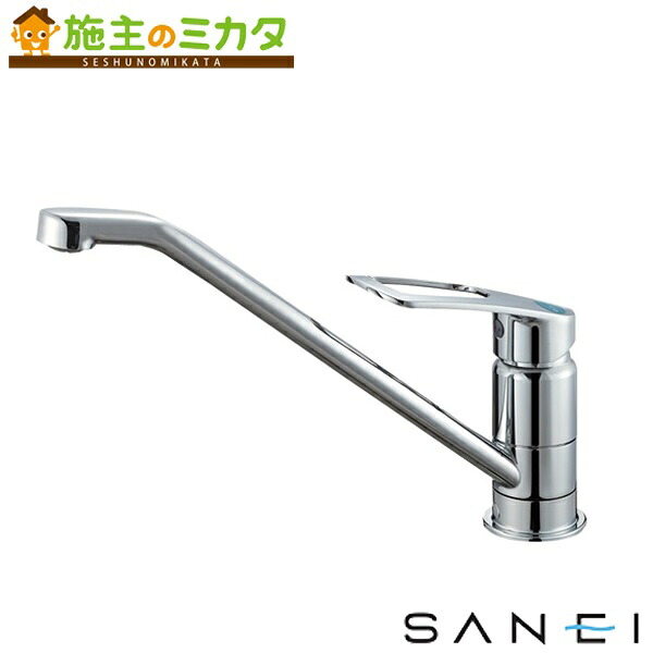 三栄水栓 SANEI 【K87110ETJK-13】 シングルワンホール混合栓 寒冷地用 混合水栓