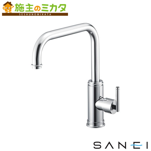 三栄水栓 SANEI【K87410JV-S-13】シングルワンホール練りあわせる栓