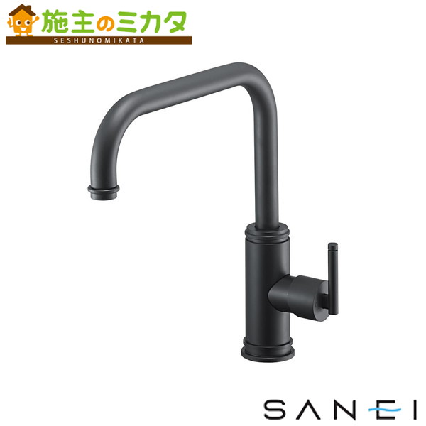 三栄水栓 SANEI【K87410JV-S-MDP-13】シングルワンホール混合栓 受注生産品