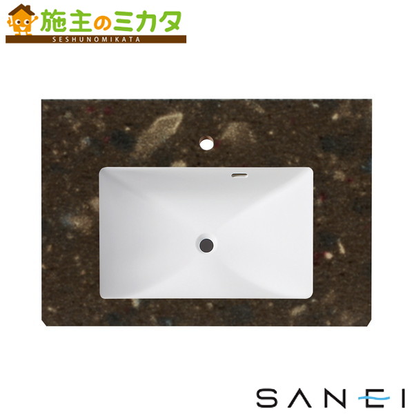 三栄水栓 SANEI ※製造業者直送のみ※【HW20-BRS】洗面カウンタ