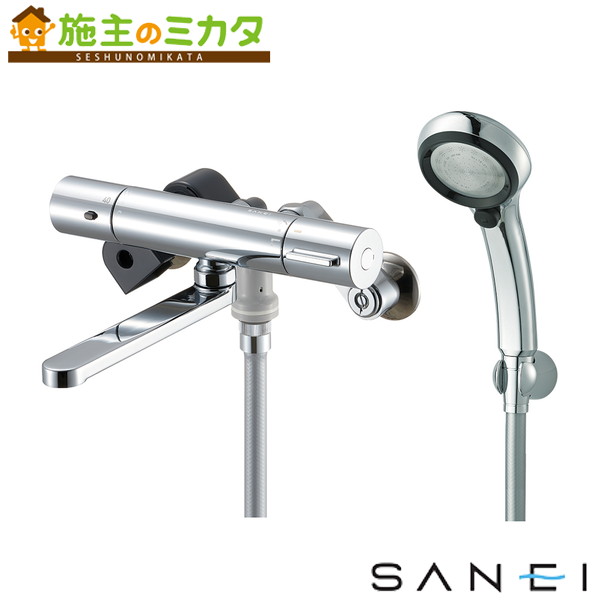 三栄水栓 SANEI【SK180CT1-CD】サーモシャワー雑ぜ合わせる栓 IENI 雑ぜ合わせる水栓 風呂場 二階建てバス