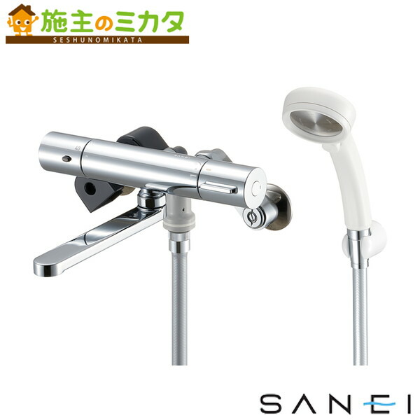 三栄水栓 SANEI【SK180CT1K】サーモシャワー雑ぜ合わせる栓 IENI 雑ぜ合わせる水栓 風呂場 二階建てバス 冷ややかさ地遣りくち