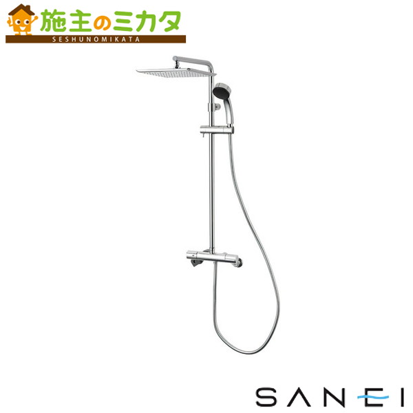 三栄水栓 SANEI【SK18C-1S2-13】※サーモシャワー練り合わせる栓 URBAN TOWER