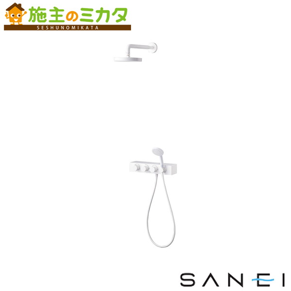 三栄水栓 SANEI【SK9881-1S-WJP-13】サーモシャワー練り合わせる栓