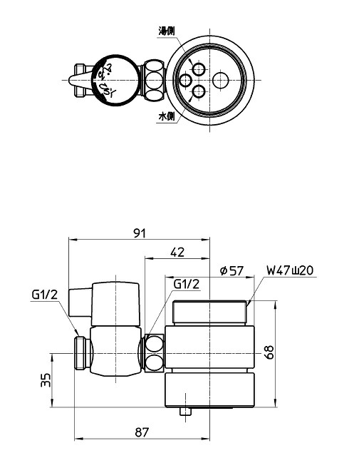 三栄水栓 SANEI 【B98-1A】 シングル練りあわせる栓用分かれ出るアダプタ TOTO用 練りあわせる水栓