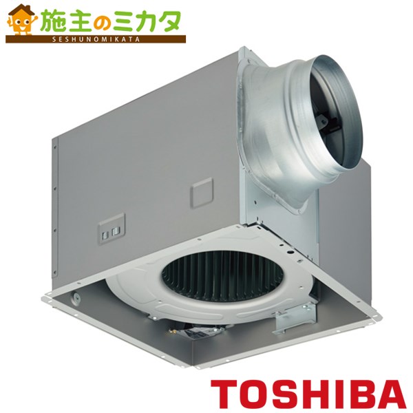 東芝 配管用換気ファン 【DVF-XT23D】※ 低耳障りな音形 AC原動機印字機 強さ付(弱その人の特徴いけ図々しい量) ルーバー別売印字機 ★