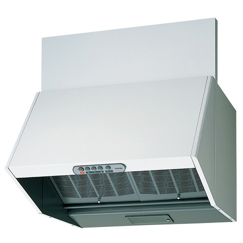 東芝 換気扇 深形レンジフードファン 【VFR-64LJDB(W)】※ 三分割構造 シロッコファンタイプ 給気電動シャッター連動タイプ 60cm巾 4型 BL認定品 色：ホワイト ★