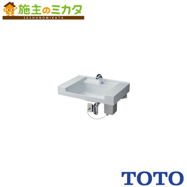 TOTO ※製造業者直送のみ※ カウンタ一からだ付き洗面器（脂製） 【MVRS45S】※#NW1 白いこと 台付シングル練りあわせる水栓 洗面所