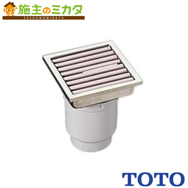 TOTO 浴室排水ユニット 非防水層タイプ(縦引きトラップ) 樹脂製グレーチング 【EWB620SR】※ 150角タイル用