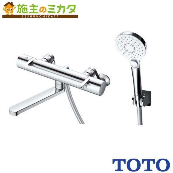 【店卸し資産あり】 TOTO 壁付サーモスタット練り合わせる水栓【TBV03452Z】コンフォートウエーブクリック めっき 調圧弁 冷ややかさ地用 GG 風呂場用