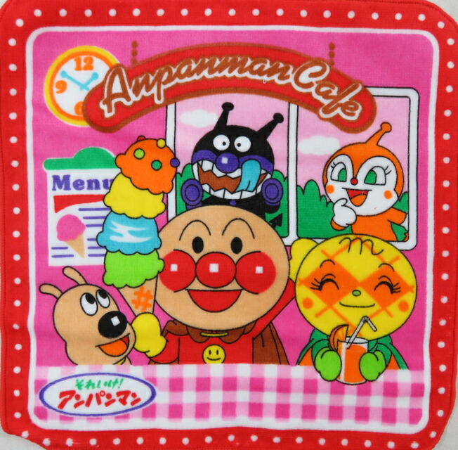 楽天市場】ミニタオルハンカチ アンパンマン M-2 メール便 女の子 女児