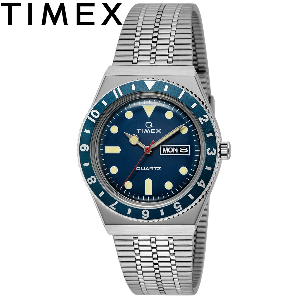 楽天市場】タイメックス TIMEX 腕時計 キュータイメックス Q TIMEX