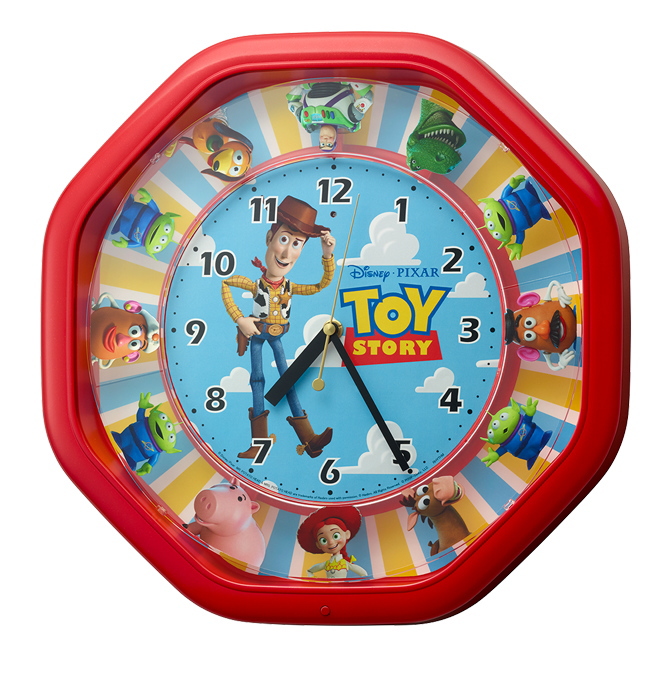 楽天市場】リズム時計工業 ディズニー トイ・ストーリー からくり