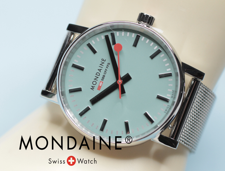 楽天市場】MONDAINE モンディーン クラシック ネイビー 36ミリモデル 