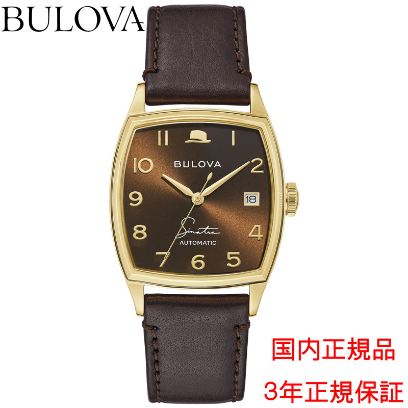 超歓迎 メンズ腕時計 Heart At Young Sinatra Frank フランク シナトラ 自動巻き 腕時計 Bulova ブローバ 97b198 送料無料 正規品 Www Sharingec Com Br