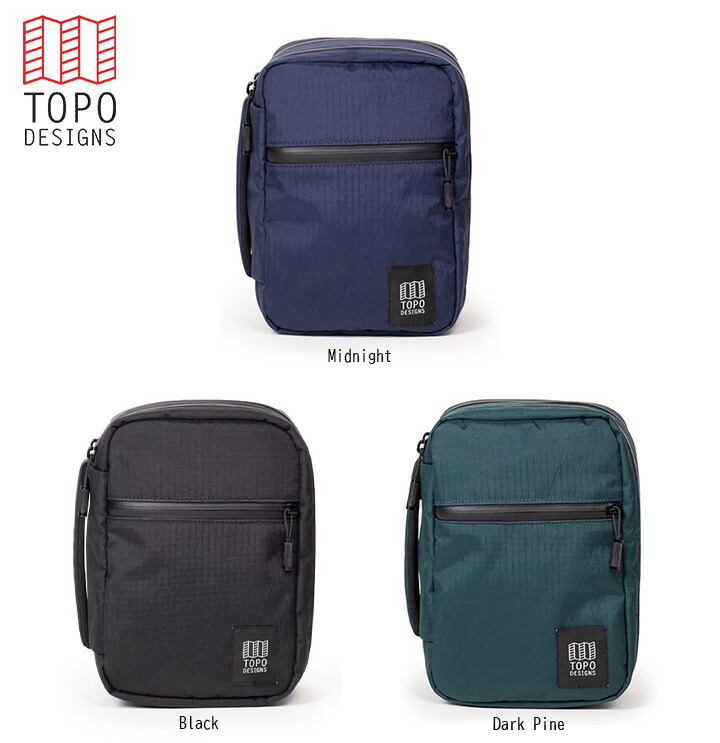 TOPO DESIGNS トポデザイン Global Pro Tech Case ショルダーバック 御徒面子 アウトドア 心地好い マイコン 納める 背嚢 メンズ レディース 通学用 通い用 今めかしい