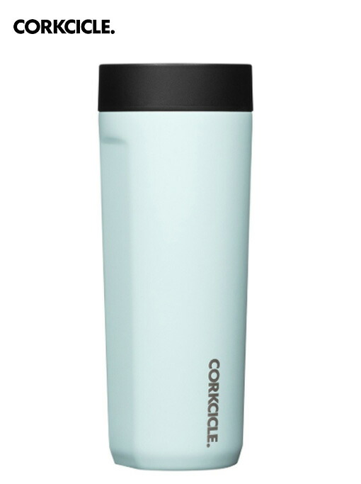 CORKCICLE コークシクル Commuter Cup - 17薬局衡オンス  Gloss Powder Blue タンプラー 吸い筒  今めかしい マイ瓶 保冷 保温 軽さ ステンレス鋼瓶 今めかしい アウトドア 余暇 難民キャンプ グランピング