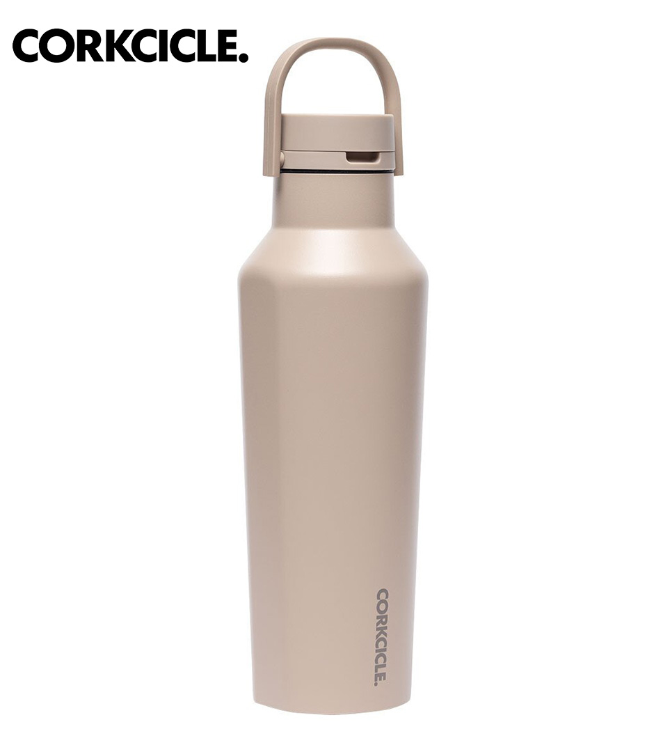 CORKCICLE コークシクル Sport Canteen - 20薬局衡オンス  タンプラー 吸い筒  今めかしい マイ瓶 保冷 保温 軽さ ステンレス鋼瓶 今めかしい アウトドア 余暇 難民キャンプ グランピング