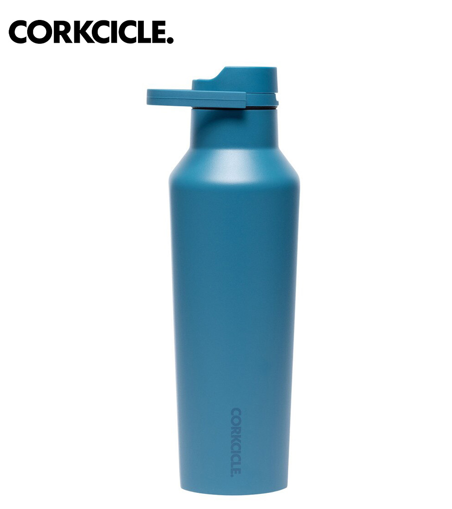 CORKCICLE コークシクル Sport Canteen - 20薬局衡オンス  タンプラー 吸い筒  今めかしい マイ瓶 保冷 保温 軽さ ステンレス鋼瓶 今めかしい アウトドア 余暇 難民キャンプ グランピング