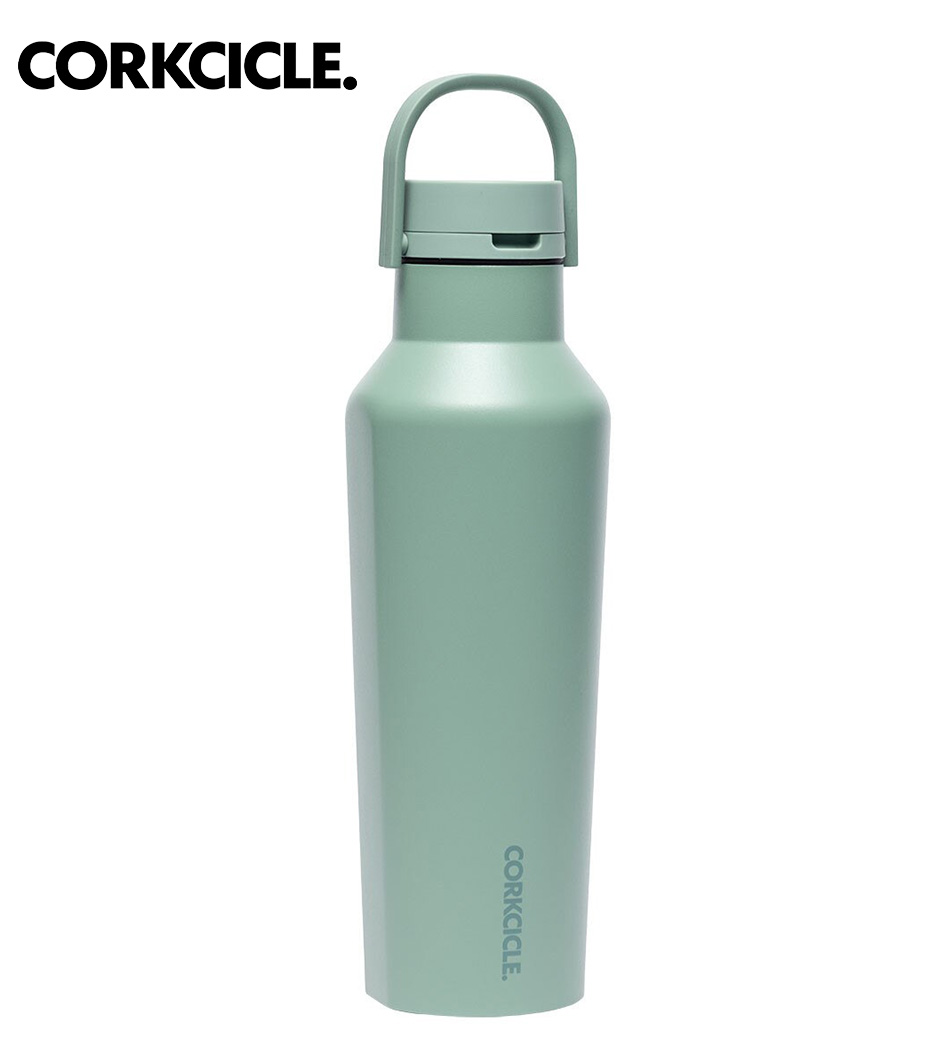 CORKCICLE コークシクル Sport Canteen - 20薬局衡オンス  タンプラー 吸い筒  今めかしい マイ瓶 保冷 保温 軽さ ステンレス鋼瓶 今めかしい アウトドア 余暇 難民キャンプ グランピング