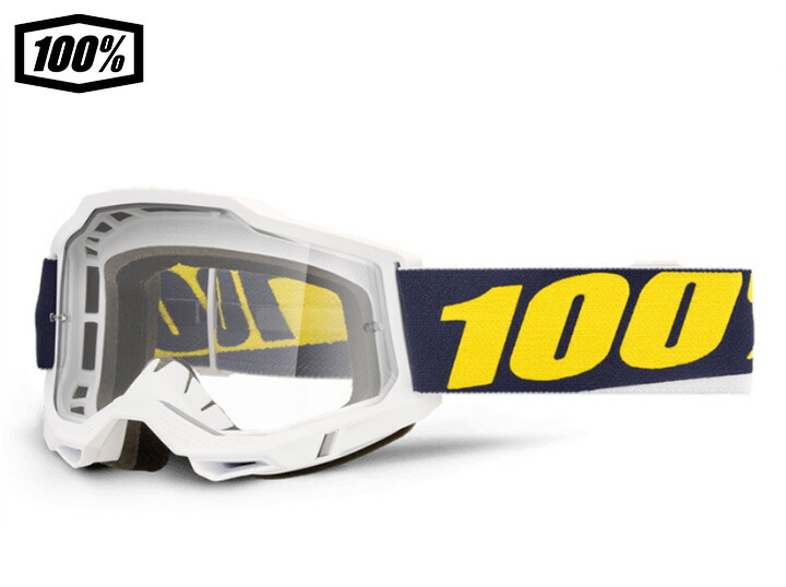 【送料無料】100％ ワンハンドレットパーセント ACCURI 2 Torc／クリアレンズ　ゴーグル　1s50013-00055