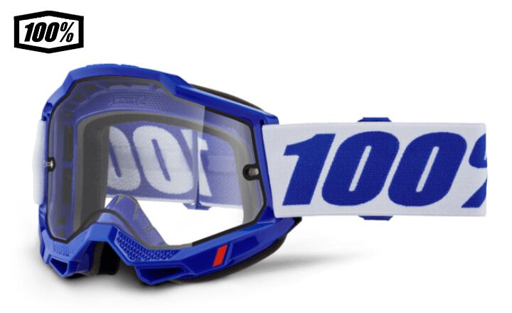【送料無料】100％ ワンハンドレットパーセント ACCURI 2 Enduro Moto ブルー/ホワイト　モトクロス　ゴーグル　1s1s50015-00007