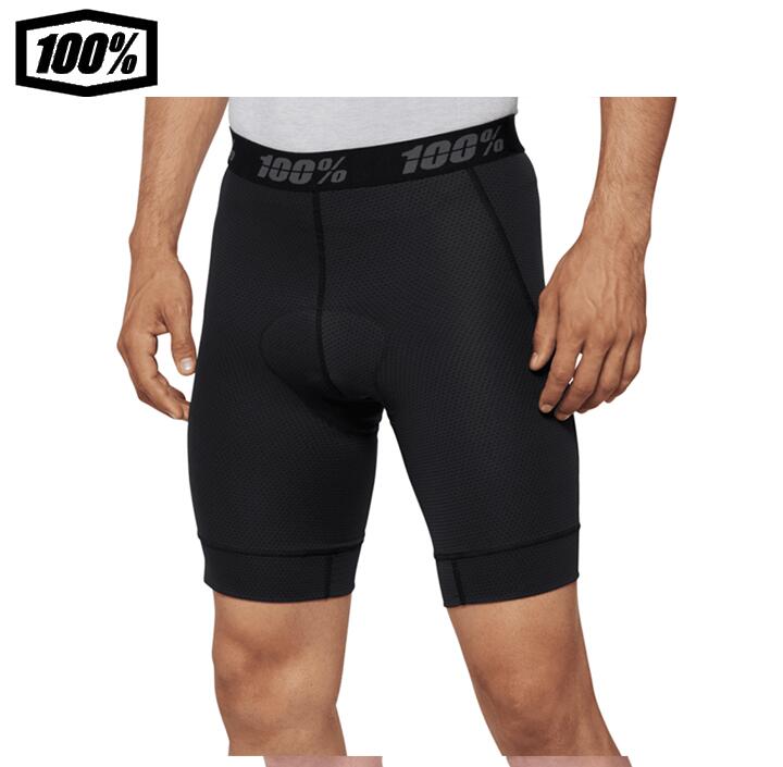 【送料無料】 100％ ワンハンドレットパーセント RIDECAMP Liner Shorts ライナーショーツ Black  半ズボン 1s40030-00000
