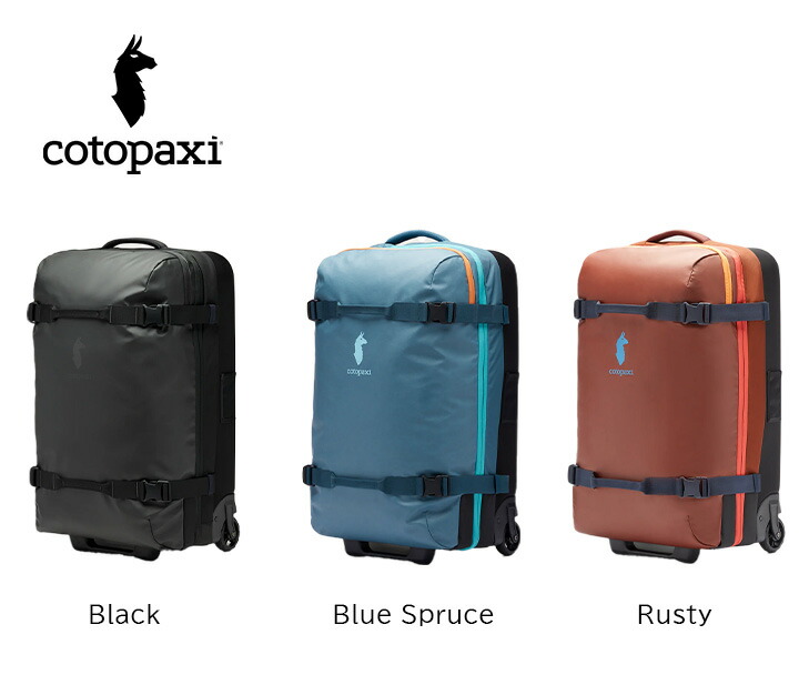 Cotopaxi コトパクシ Allpa 65L Roller Bag オールパ 65L ローラーバッグバック アウトドア デイバック ハイキング アウトドア 登山 長距離 ハイキング トレッキング キャンプ グランピング フェス