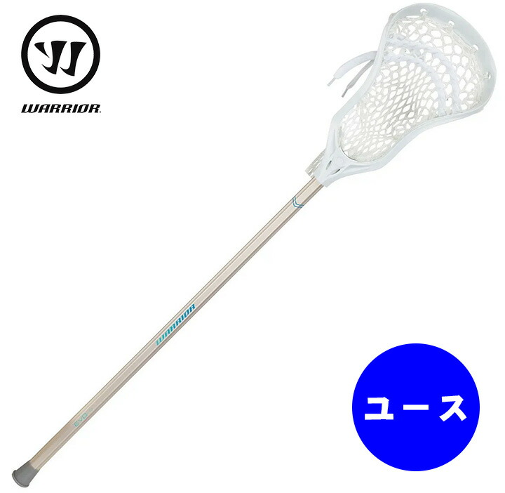 Warrior ウォリアーEvo Junior Plus Complete Lacrosse Stick ラクロス 突っ支い棒 はりつけ台 ちびっ子用はりつけ台 ラクロス 若い者ラクロス 運動競技