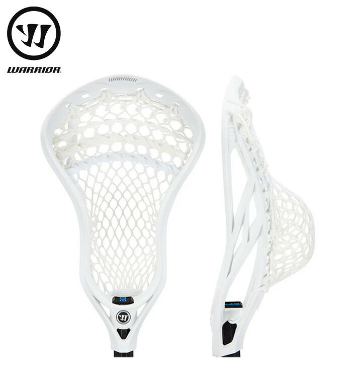 Warrior ウォリアー Evo QX Offense Strung Lacrosse Head - Semi-Soft Mesh ラクロス 頭顱 フェースオフ 殴り込み ラクロス お坊っちゃんラクロス 運動競技