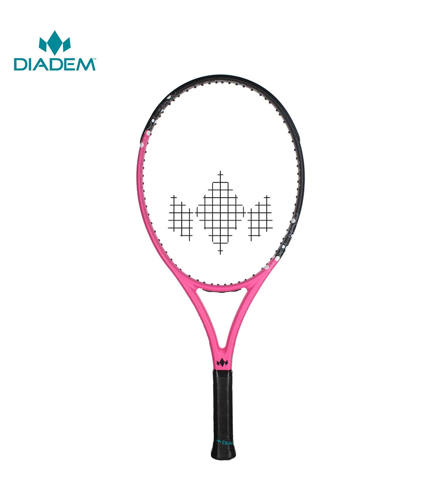 ダイアデム DIADEM テニスラケット【子ども用】 Super 25 Pink Junior Racket ストリングあり テニスラケット　テニス 送料無料