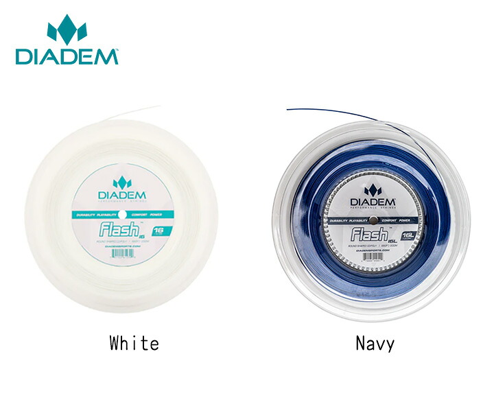 ダイアデム DIADEM テニスラケットDiadem Flash Reel ストリング テニス 送料無料