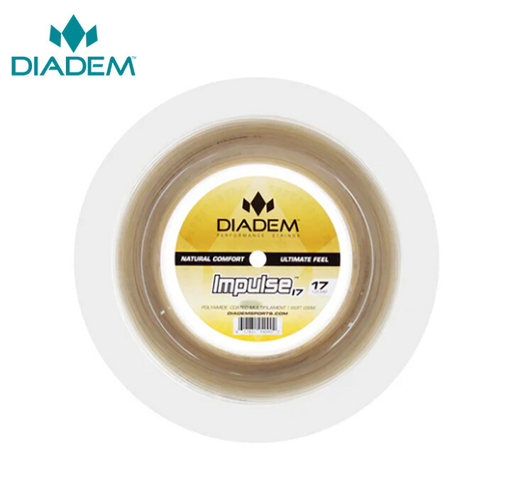ダイアデム DIADEM 庭球櫂Diadem Impulse Reel より糸 庭球 貨物輸送無料