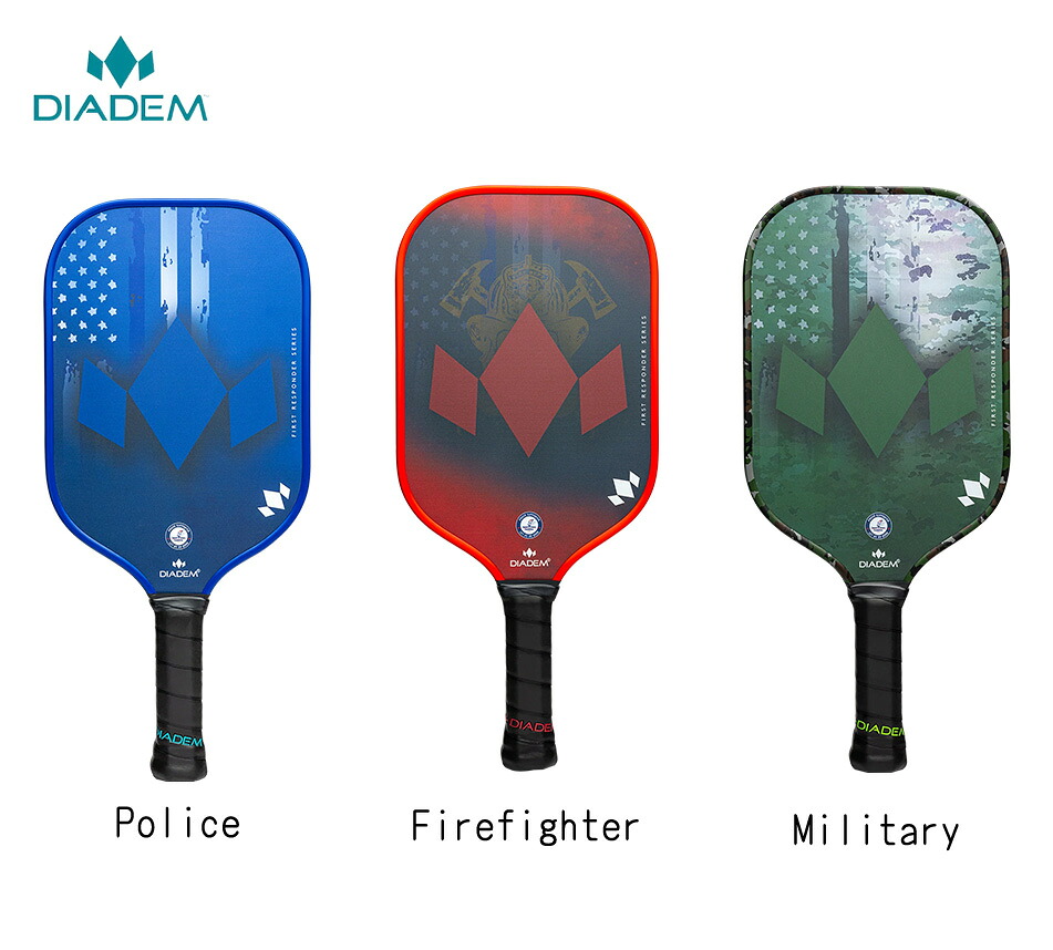 ダイアデム DIADEM ピックルボールFirst Responder Series V2 - Warrior Edge ラケット 送料無料