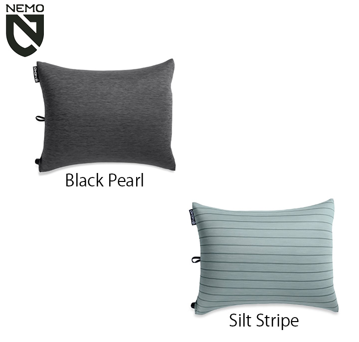 NEMO ニーモ_イクイップメント Fillo King Luxury Camping Pillow Fillo キング高級キャンプ用枕 Black Pearl ／Silt Stripe キャンプ アウトドア ハイキング 登山 グランピング