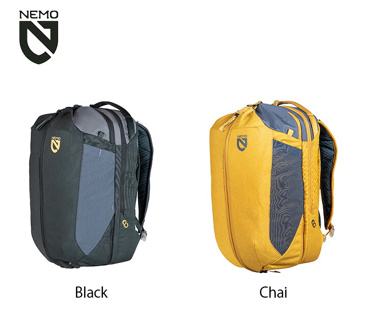 NEMO ニーモ_イクイップメント Vantage 30L Endless Promise Everyday Adventure Daypack ヴァンテージ 30L エンドレスプロミス エブリデイアドベンチャー デイパック Black /Chai キャンプ アウトドア ハイキング 登山 グランピング|e-ShopSmart