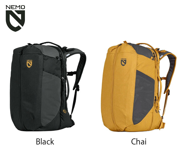 NEMO ニーモ_イクイップメント Vantage 40L Endless Promise Everyday Adventure Daypack ヴァンテージ 40L エンドレスプロミス エブリデイアドベンチャー デイパック Black ／Chai キャンプ アウトドア ハイキング 登山 グランピング 25,125円