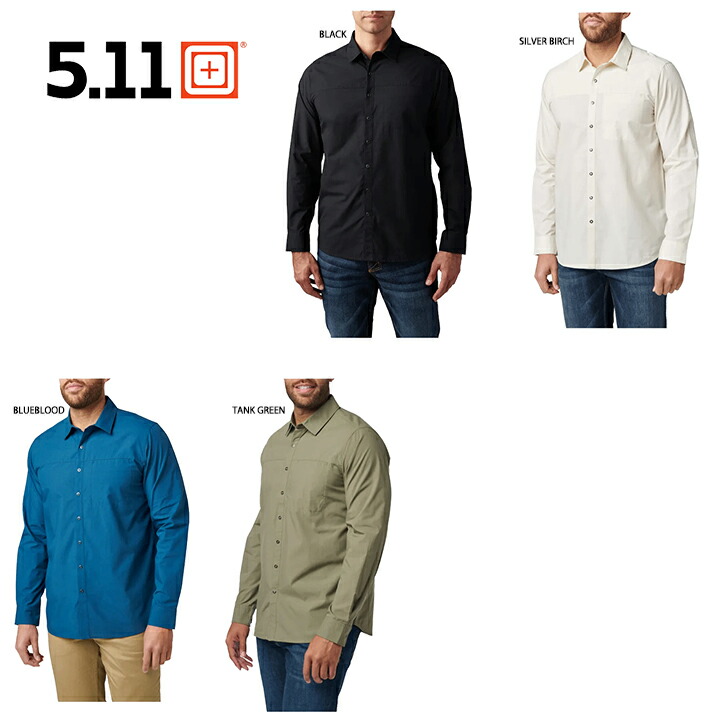 楽天市場】5.11タクティカル 5.11Tactical メンズロングスリーブシャツ