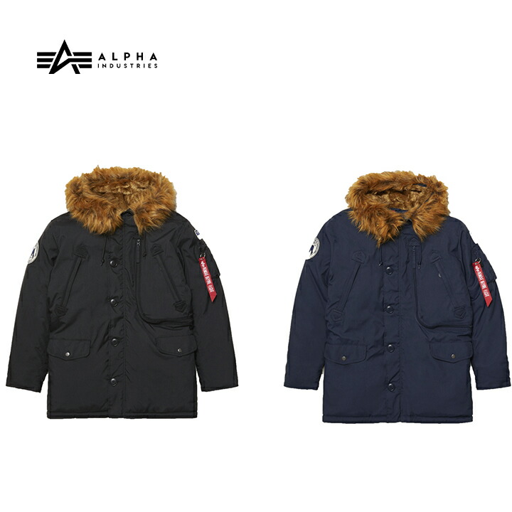 楽天市場】アルファインダストリー ALPHA INDUSTRIES N-3B W PARKA 