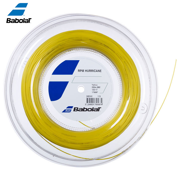 Babolat バボラ RPM Hurricane 200M RPM ハリケーン テニスガット (海外正規品) 243141 ストリング リール ロール ガット テニス スポーツ 運動 17,746円